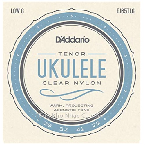 Dây Đàn Ukulele Tenor D'Addario Low G - EJ65TLG